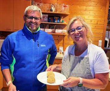 Erster Clubtag erfolgreich - Betty & Walter verwöhnten die Mitglieder 